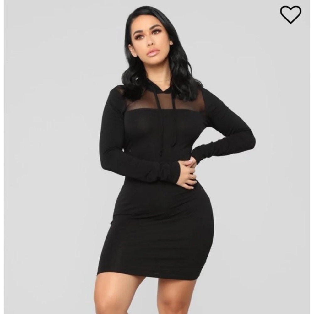 Fashion Nova hoodie dress
